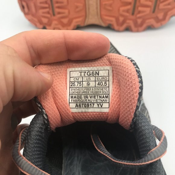 ASICS Womens Venture 6 Gray Running Shoes Size 9 - Picture 7 of 7